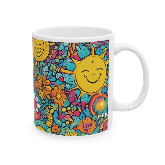 Sunshine and Flowers - 11oz mug