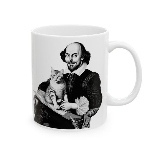 If Shakespeare Were Alive Today - Cats - They Playful Antics - 11oz mug