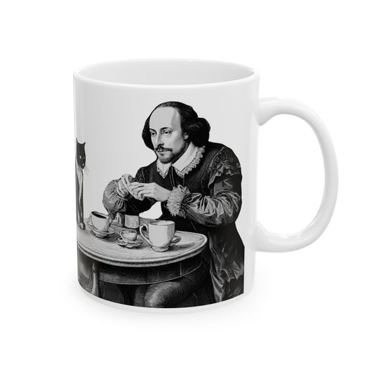 If Shakespeare Were Alive Today - Cats - Thy Independent Spirit - 11 oz mug