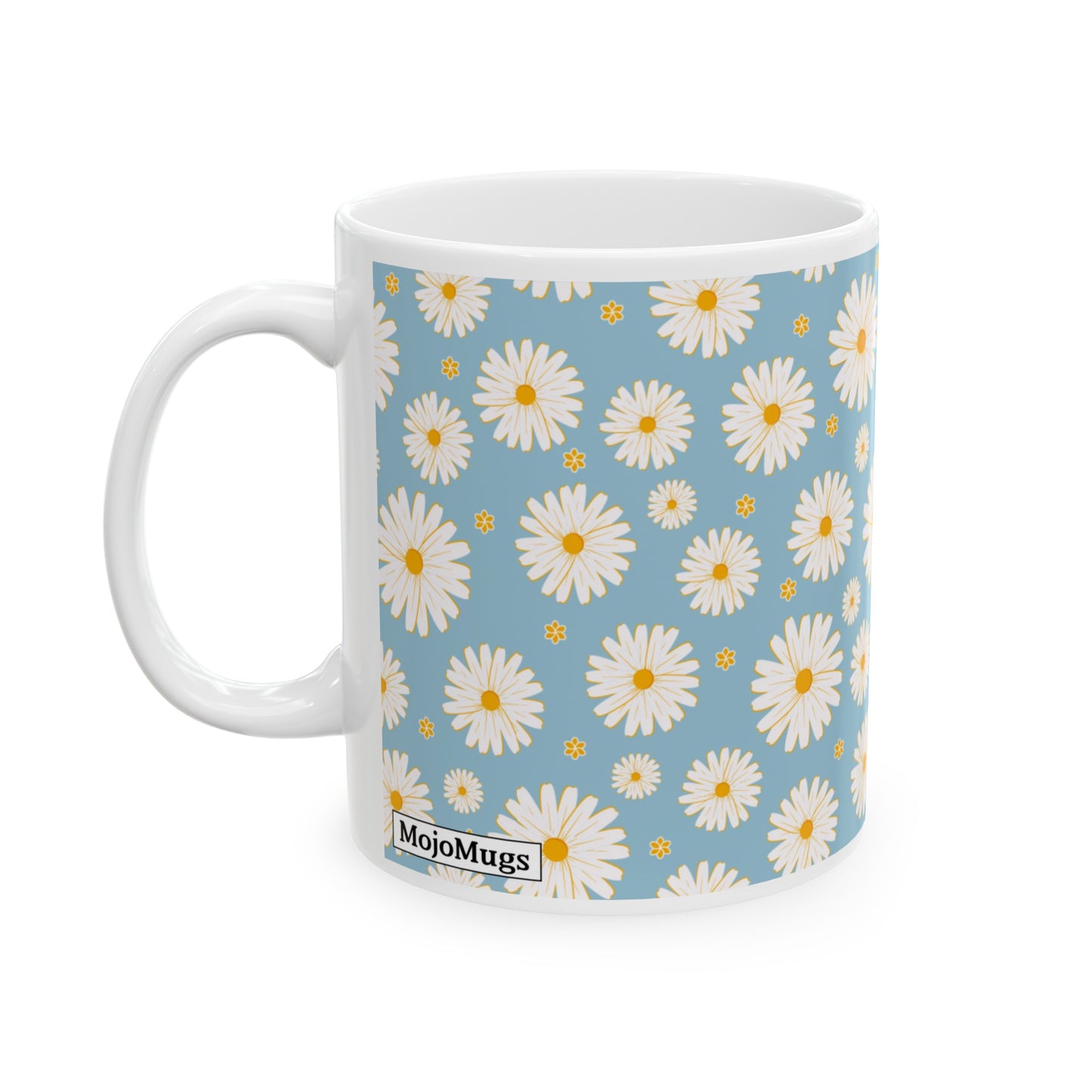 White Daisies - 11oz mug