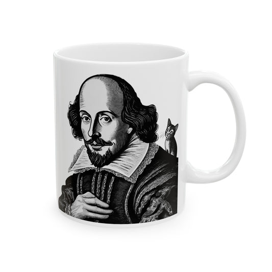 If Shakespeare Were Alive Today - Cats - What Gentle Purr Doth Soothe - 11oz mug