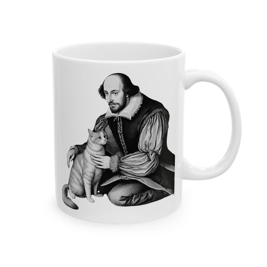 If Shakespeare Were Alive Today - Cats - Behold the Cat - 11oz mug
